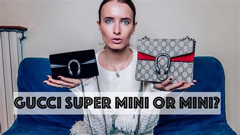 gucci dionysus mini review youtube|Gucci dionysus small vs medium.